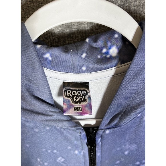 Rage On Long Sleeve‎ French Bulldog One Piece Pajamas Adult Size SM Small Medium - Picture 3 of 11